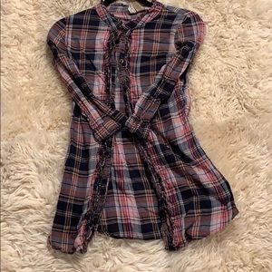 BKE plaid shirt size extra small